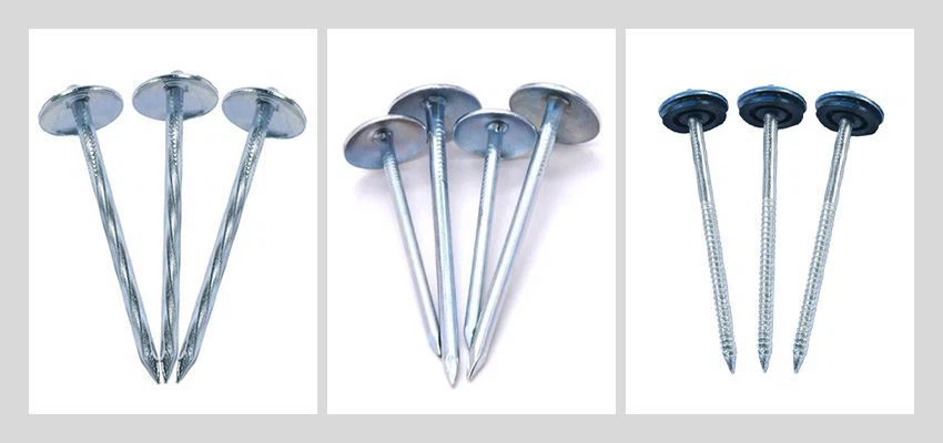 Galvanized Smooth Shank Roofing Nails types Galvanized Smooth Shank Roofing Nails types